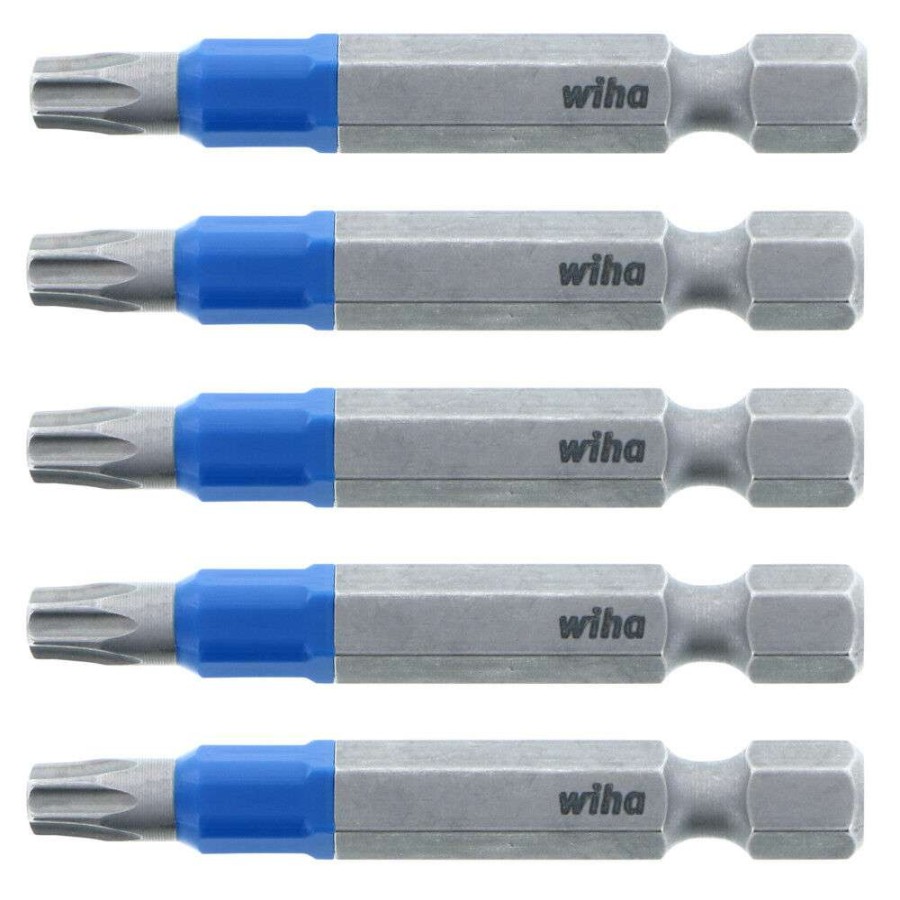 Accessories * | Crazy Deals Wiha Terminatorblue Impact Bit Torx T25 2 5Pk