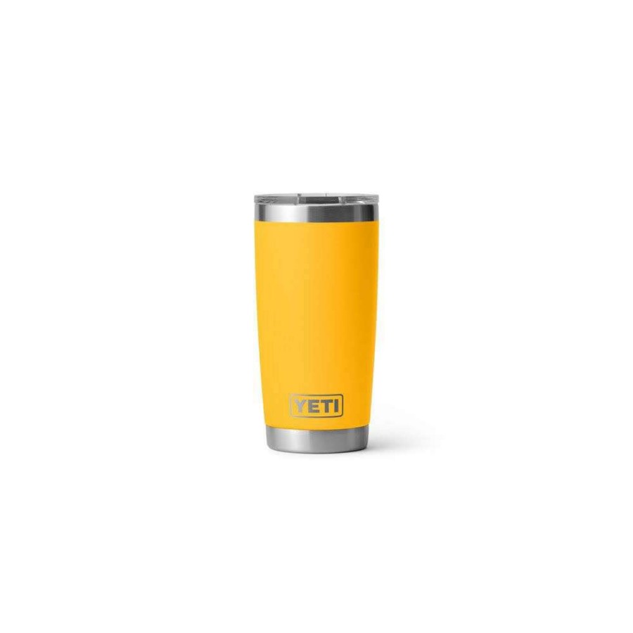 Yeti * | Large Choice Yeti Rambler 20Oz Tumbler With Magslider Lid Alpine Yellow