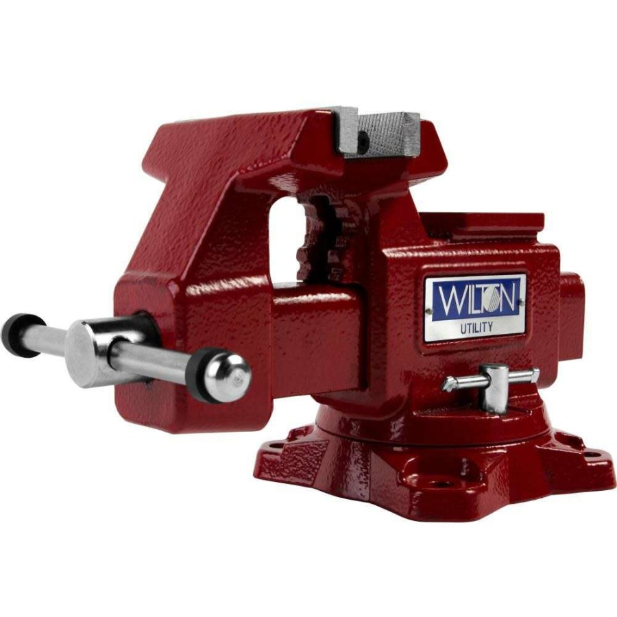 Hand Tools * | High Quality Utility Bench Vise, 4-1/2 In. Jaw Width, 4 In. Jaw Opening, 2-3/4 In. Throat Depth