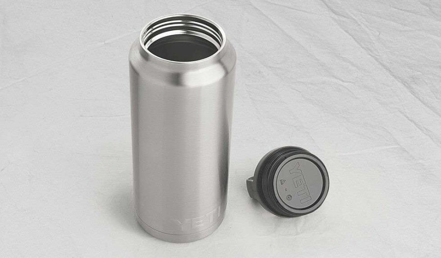 Yeti * | Best Choice 36Oz Rambler Bottle With Bottle Chug Cap Stainless Steel