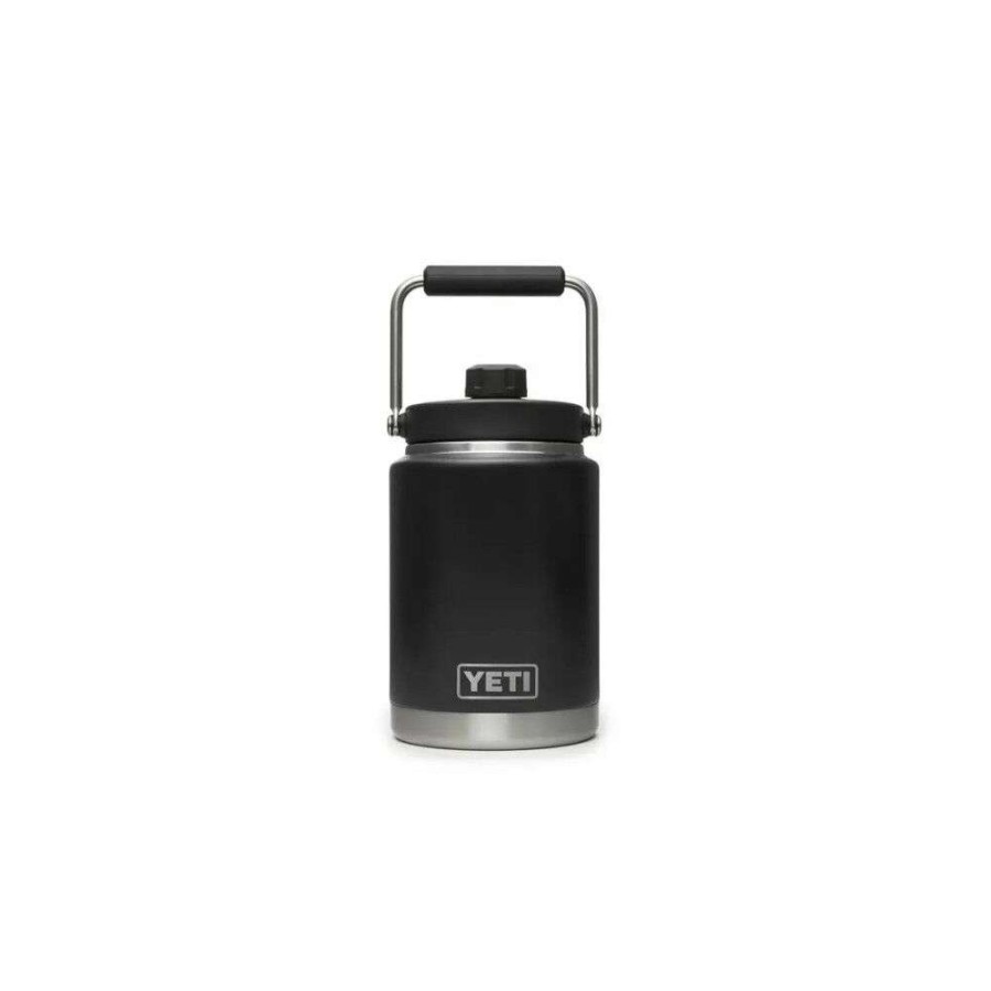 Yeti * | Cheap Online Yeti Rambler Half Gallon Jug Black