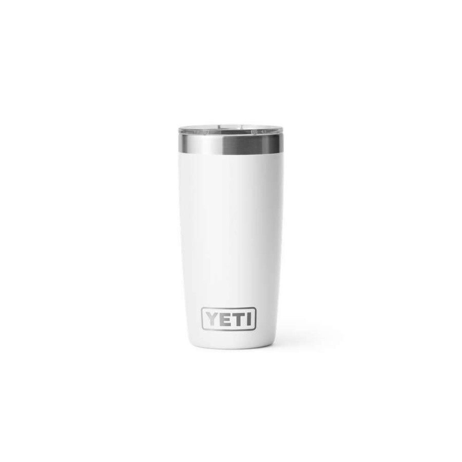 Yeti * | Special Yeti Rambler Tumbler With Magslider Lid White 10Oz