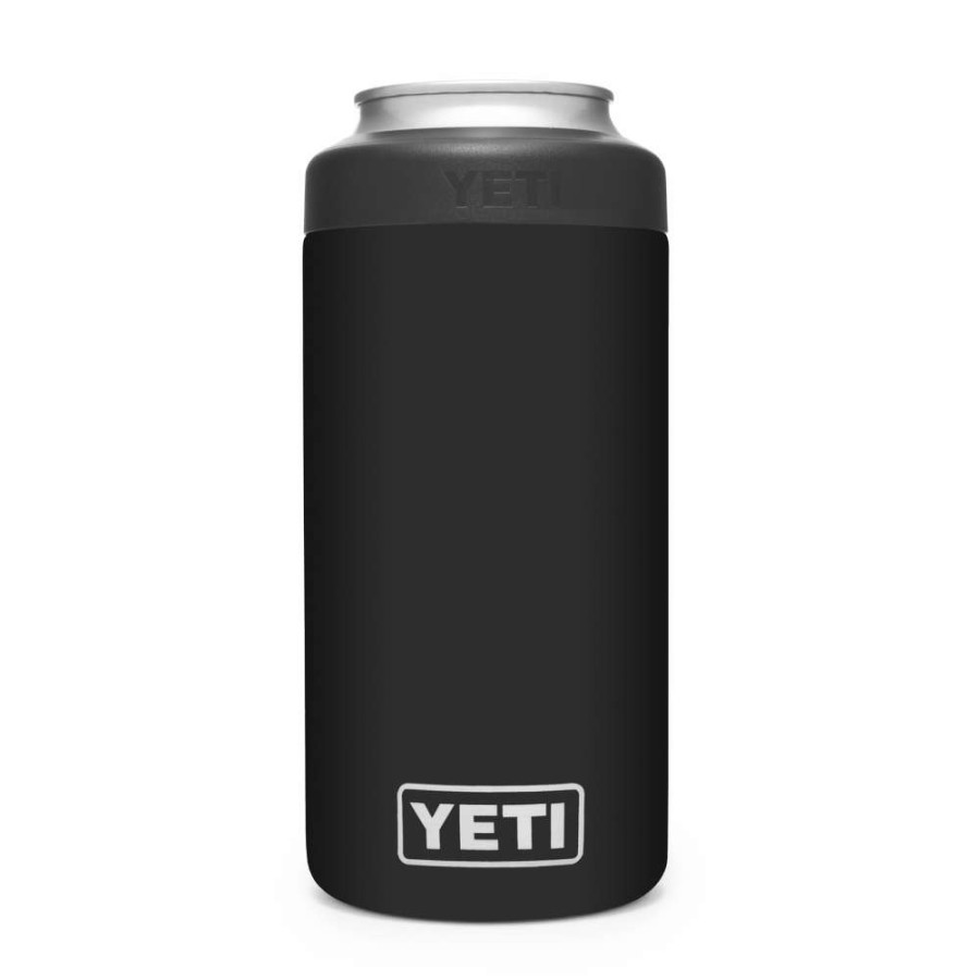 Yeti * | Reliable Quality Rambler Colster Tall Can Insulator Black