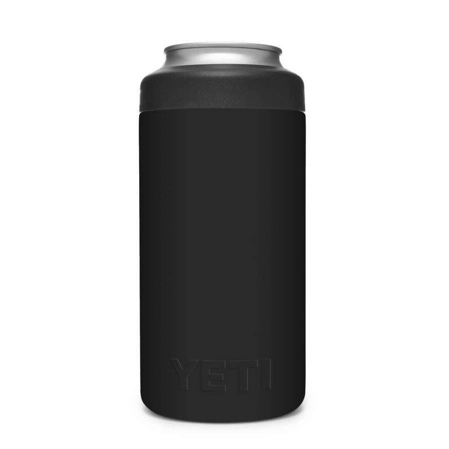 Yeti * | Reliable Quality Rambler Colster Tall Can Insulator Black