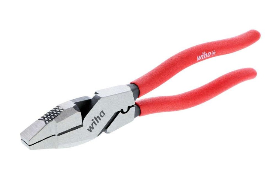 Accessories * | New In Wiha Classic Grip Linemans Pliers With Crimpers 9.5