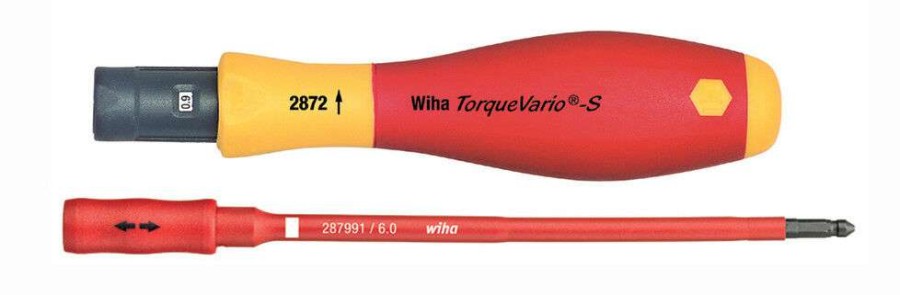 Hand Tools * | Large Choice Insulated Torquevario-S Handle 5-18 In/Lbs