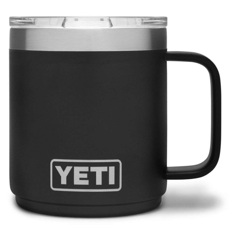 Yeti * | Discount Online Yeti Rambler Stackable Mug With Magslider Lid 10Oz, Black